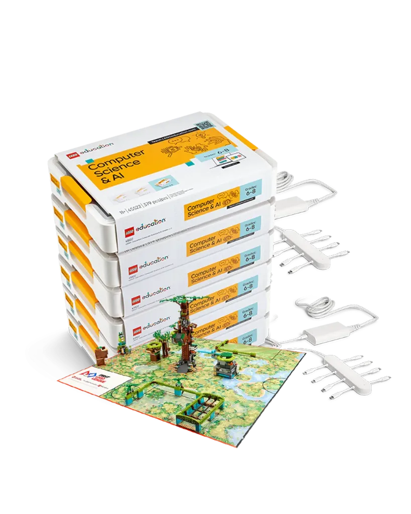[BLE.012] Class Pack LEGO® Education Computer Science & AI Kit + Compétition FIRST LEGO League Future Edition (Classes C4 - Collège)